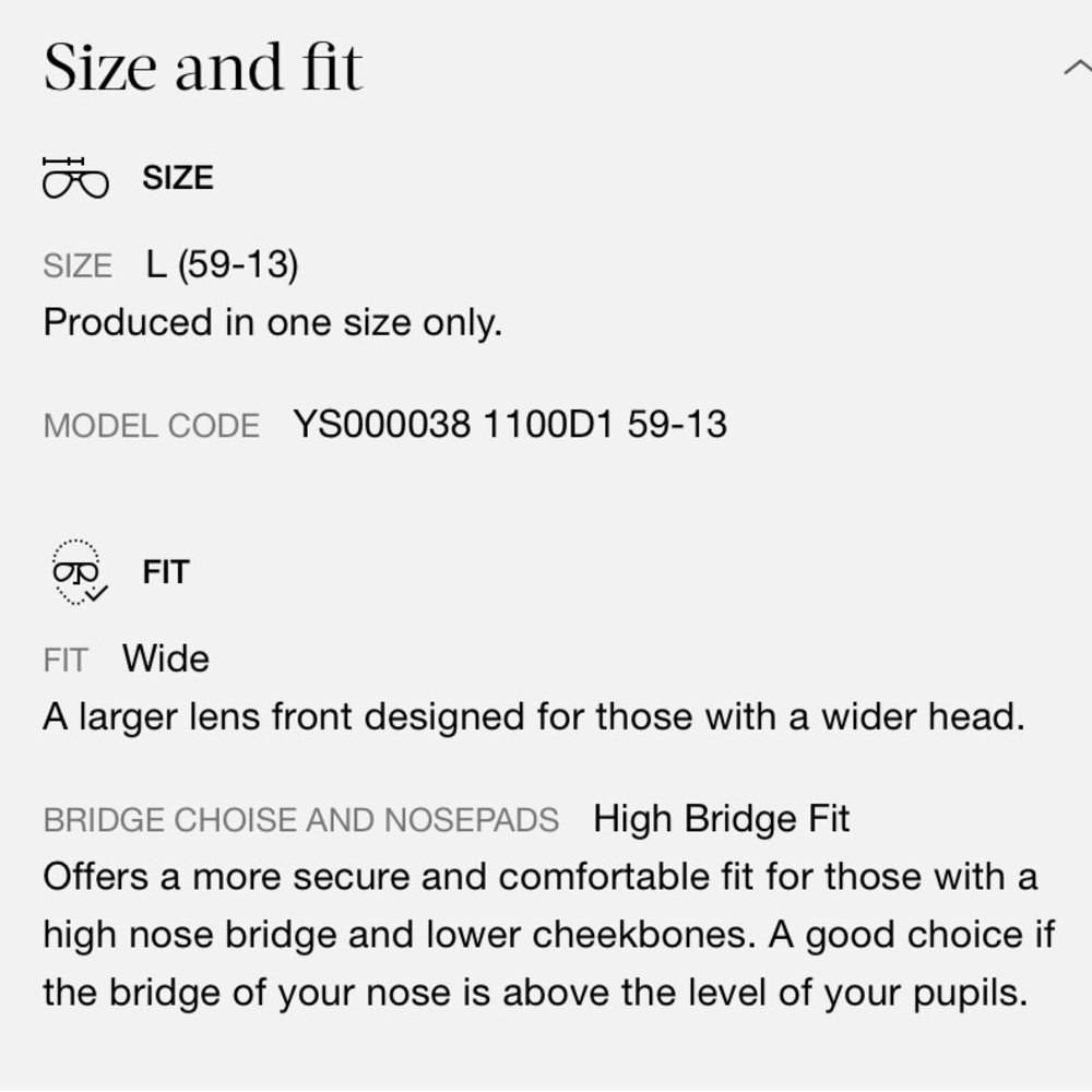 Ysl brand new glasses price tag still on - Picture 6 of 6